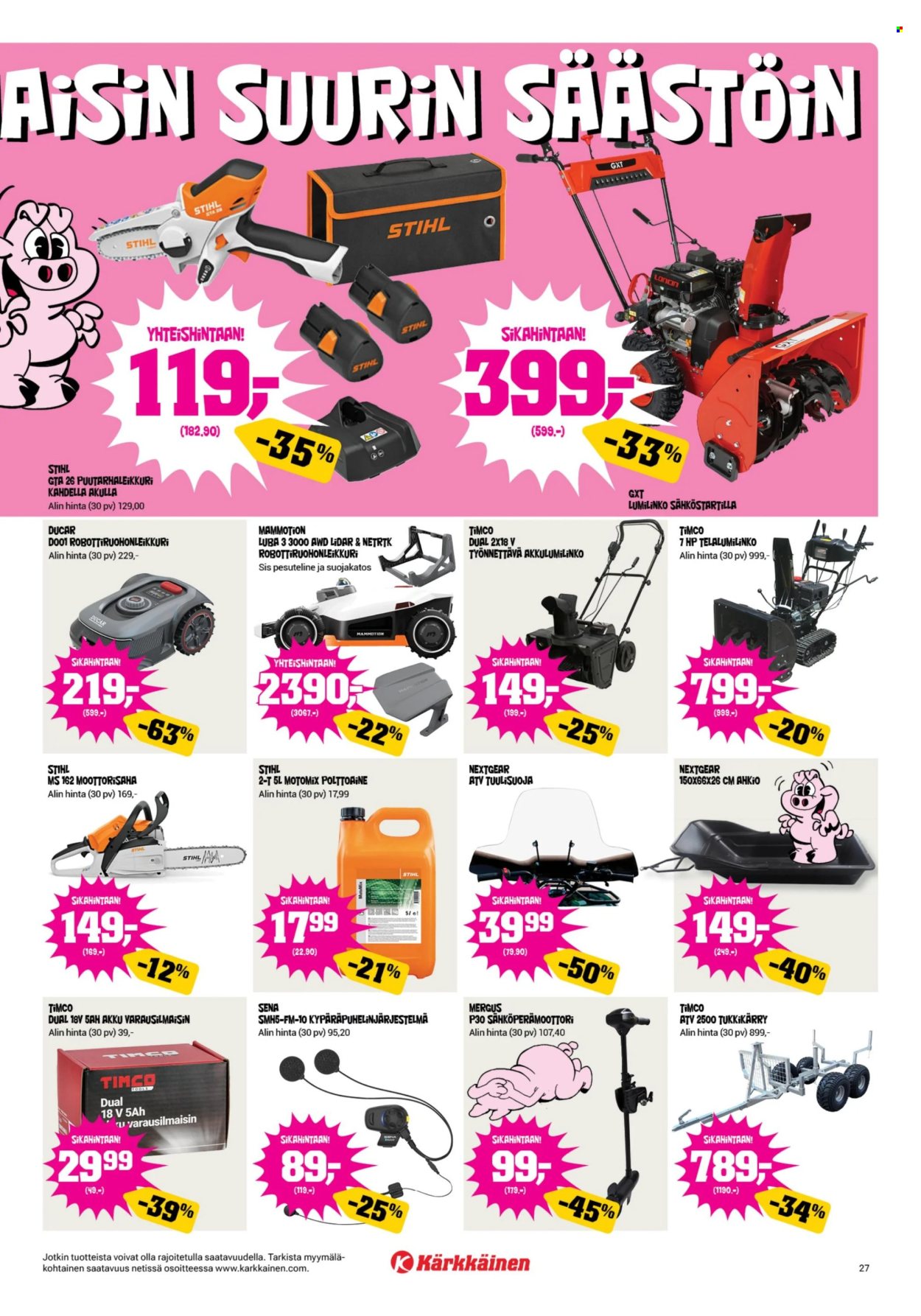 Kärkkäinen tarjouslehti  - 30.09.2026 - 13.10.2026. Sivu 27