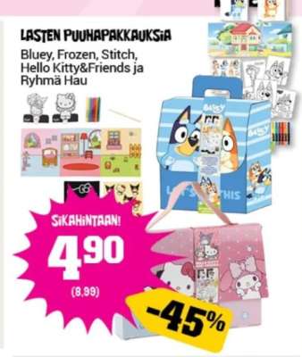LASTEN PUUHAPAKKAUKSIA