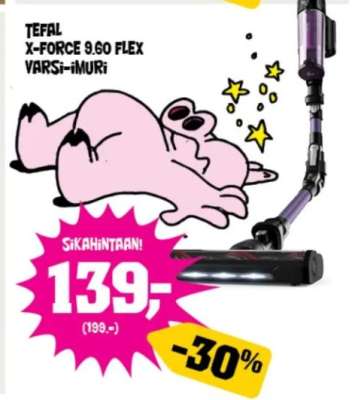 TEFAL X-FORCE 9.60 FLEX VARSI-iMURi