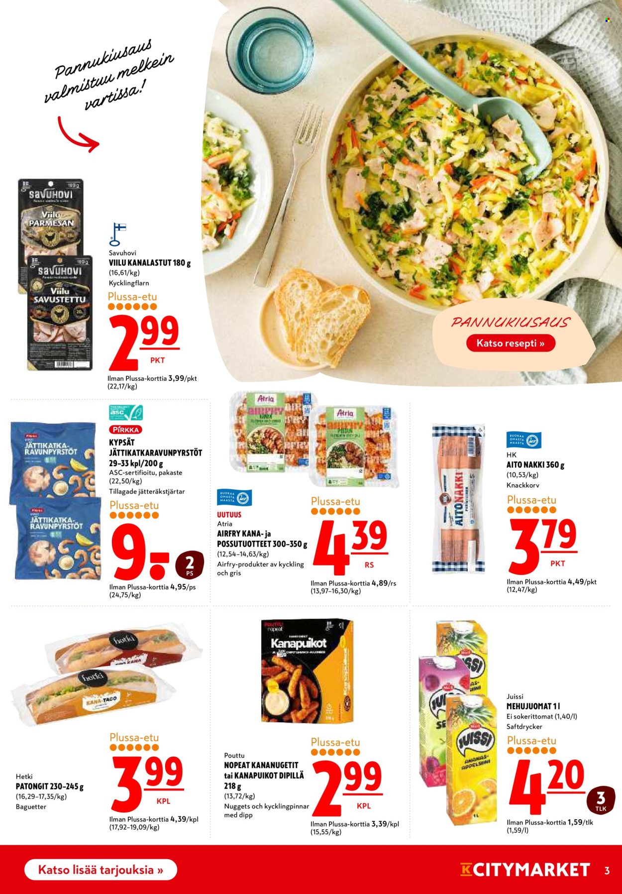 K-citymarket tarjouslehti  - 01.10.2026 - 04.10.2026. Sivu 3