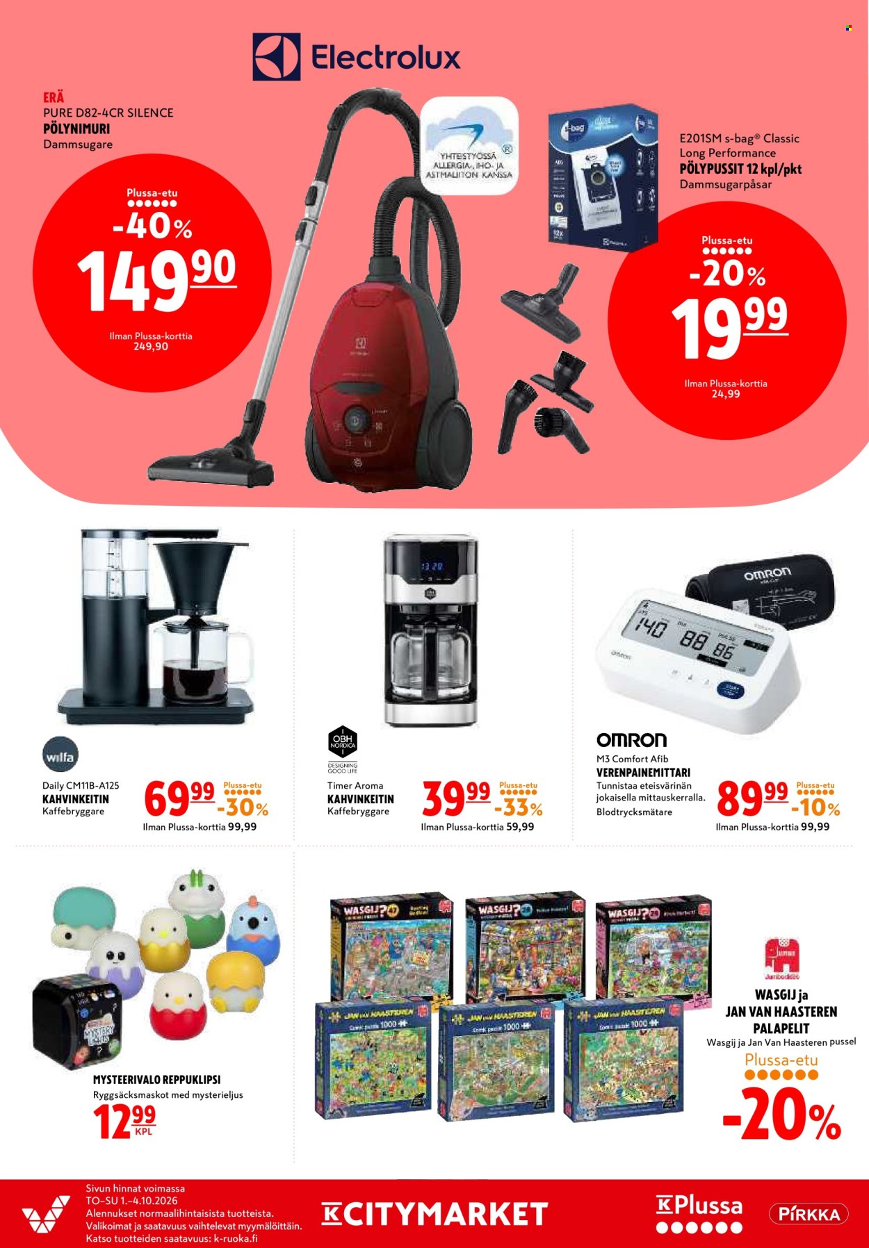 K-citymarket tarjouslehti  - 01.10.2026 - 04.10.2026. Sivu 18