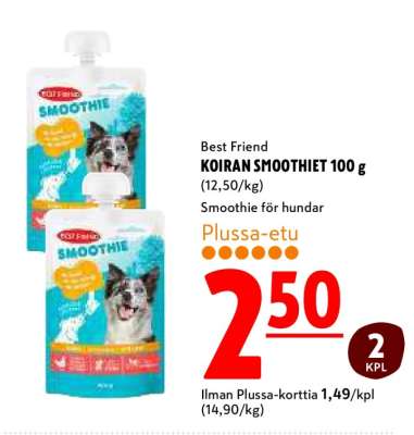 Best Friend KOIRAN SMOOTHIET 100 g