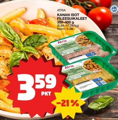 Atria KANAN ISOT FILEESUIKALEET