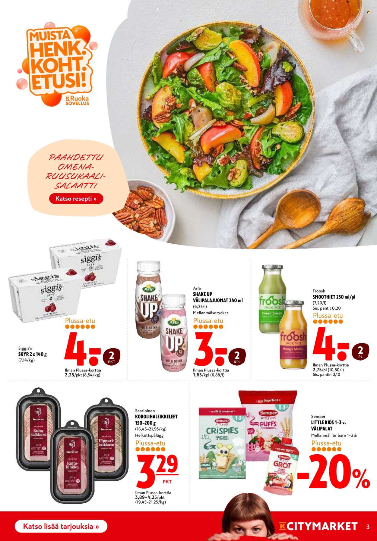 K-citymarket tarjouslehti  - 05.10.2026 - 07.10.2026. Sivu 3