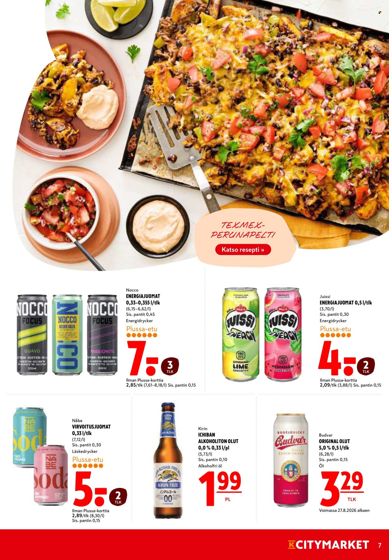 K-citymarket tarjouslehti  - 05.10.2026 - 07.10.2026. Sivu 7