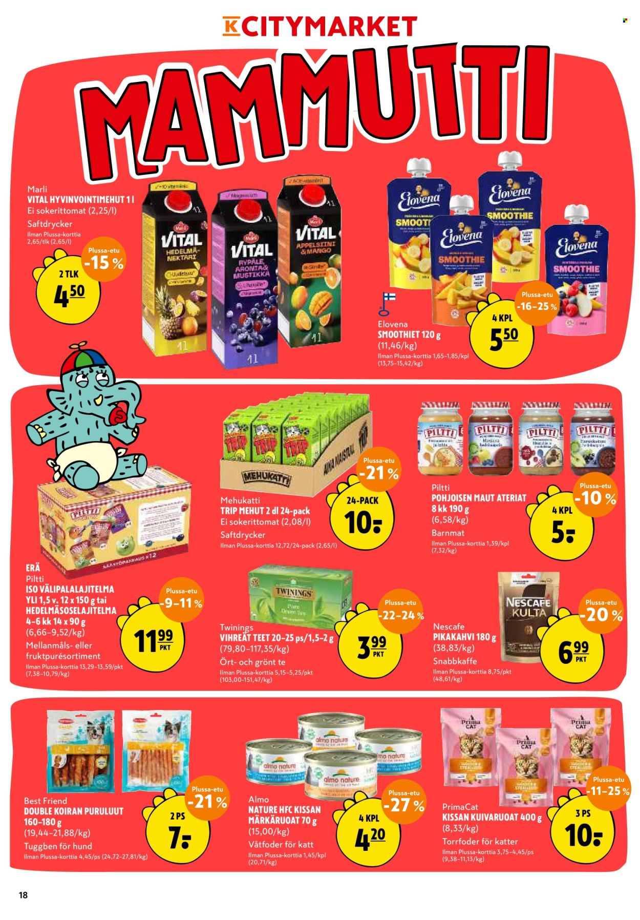 K-citymarket tarjouslehti  - 08.10.2026 - 18.10.2026. Sivu 18