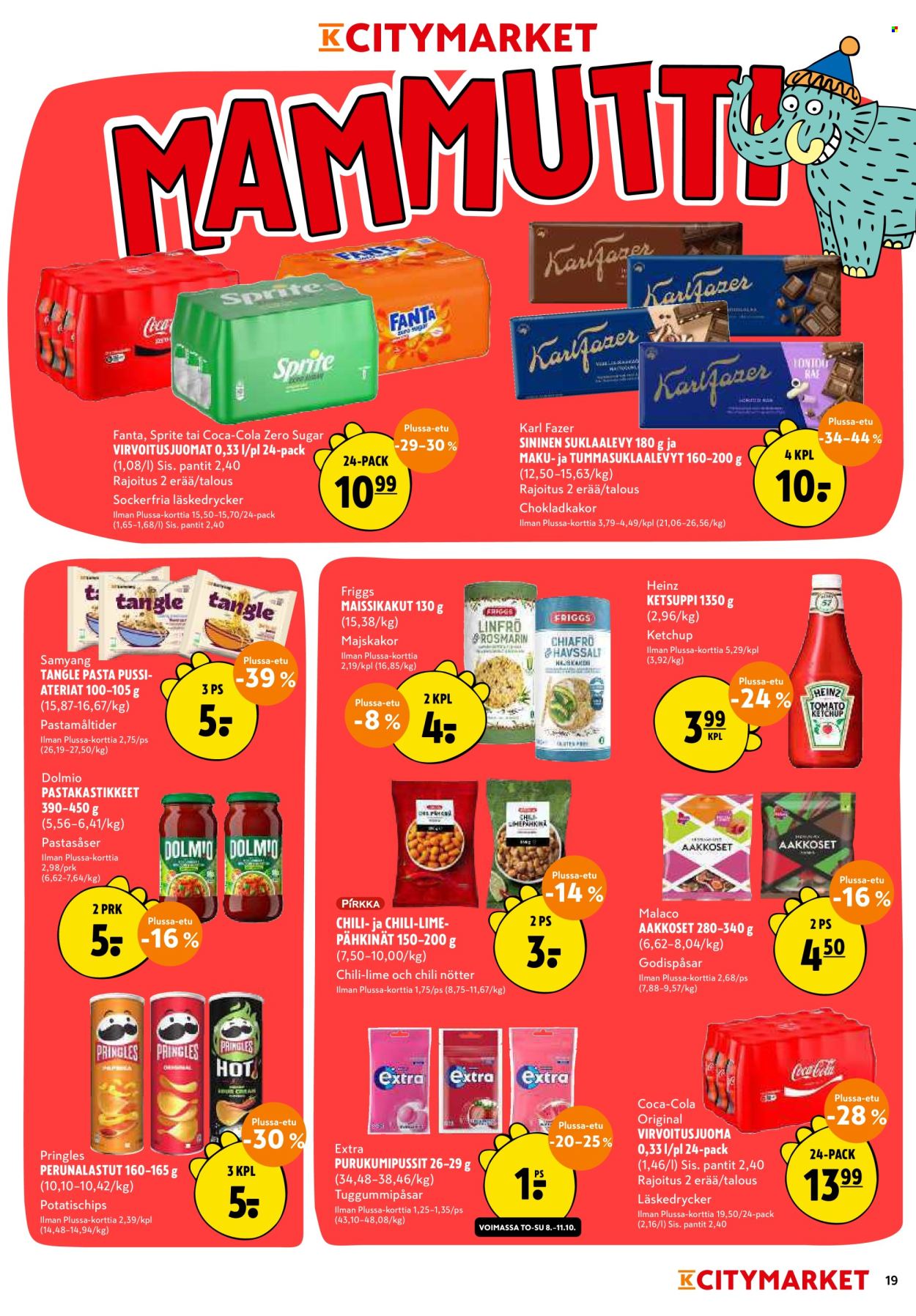K-citymarket tarjouslehti  - 08.10.2026 - 18.10.2026. Sivu 19