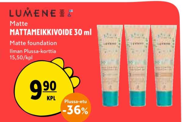 LUMENE Matte MATTAMEIKKIVOIDE 30 ml