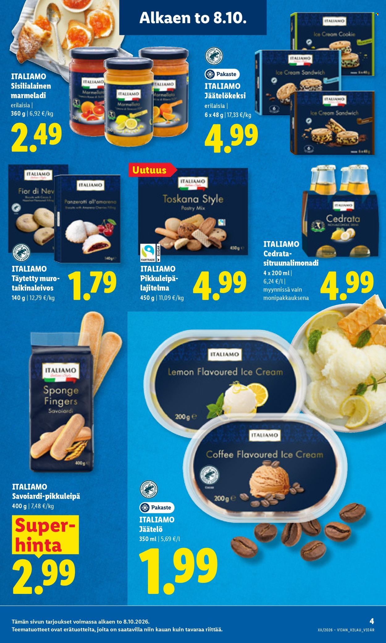 Lidl tarjouslehti  - 08.10.2026 - 11.10.2026. Sivu 11
