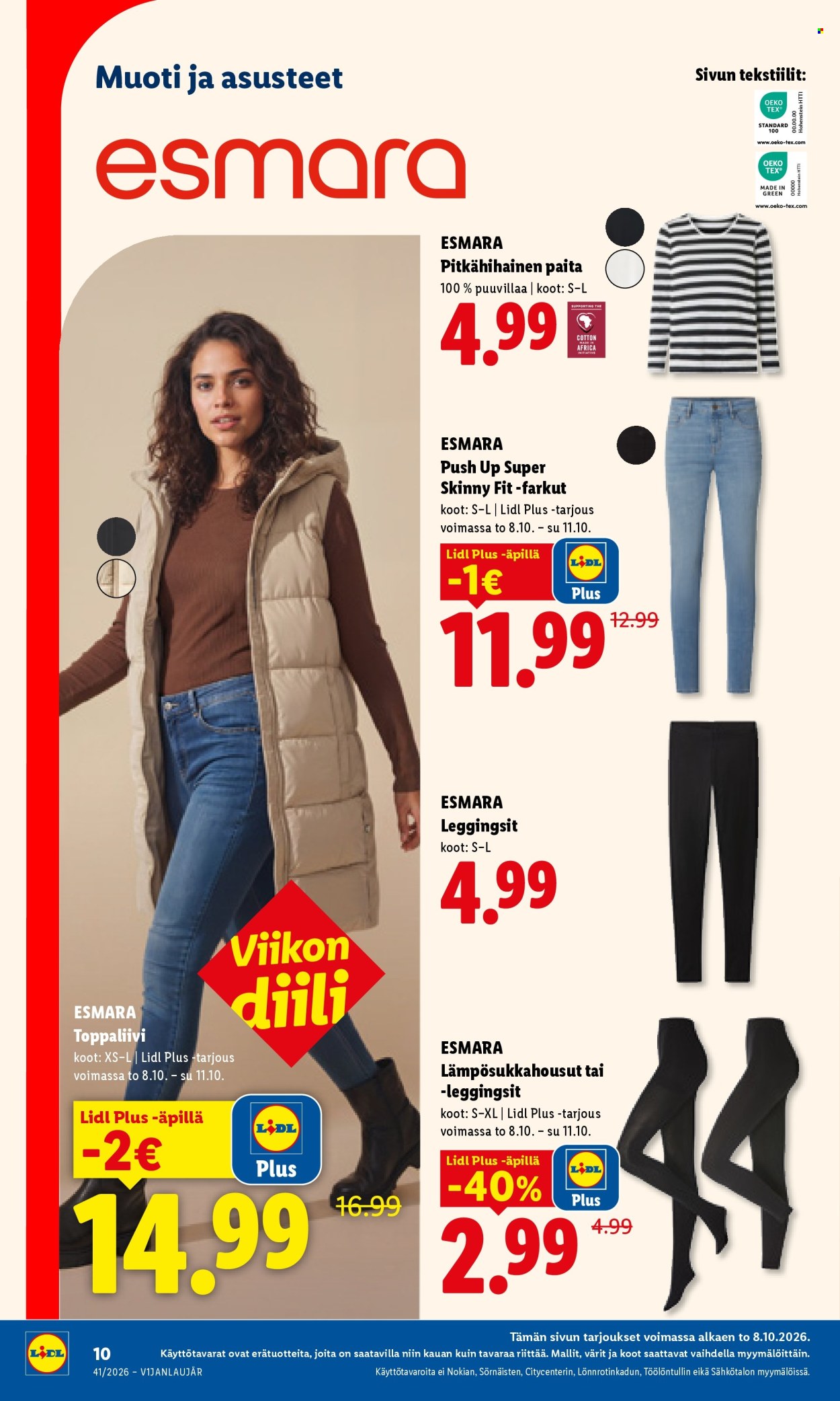 Lidl tarjouslehti  - 08.10.2026 - 11.10.2026. Sivu 16