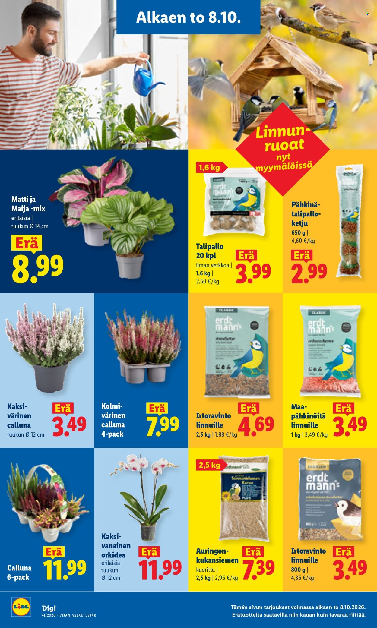 Lidl tarjouslehti  - 08.10.2026 - 11.10.2026. Sivu 22