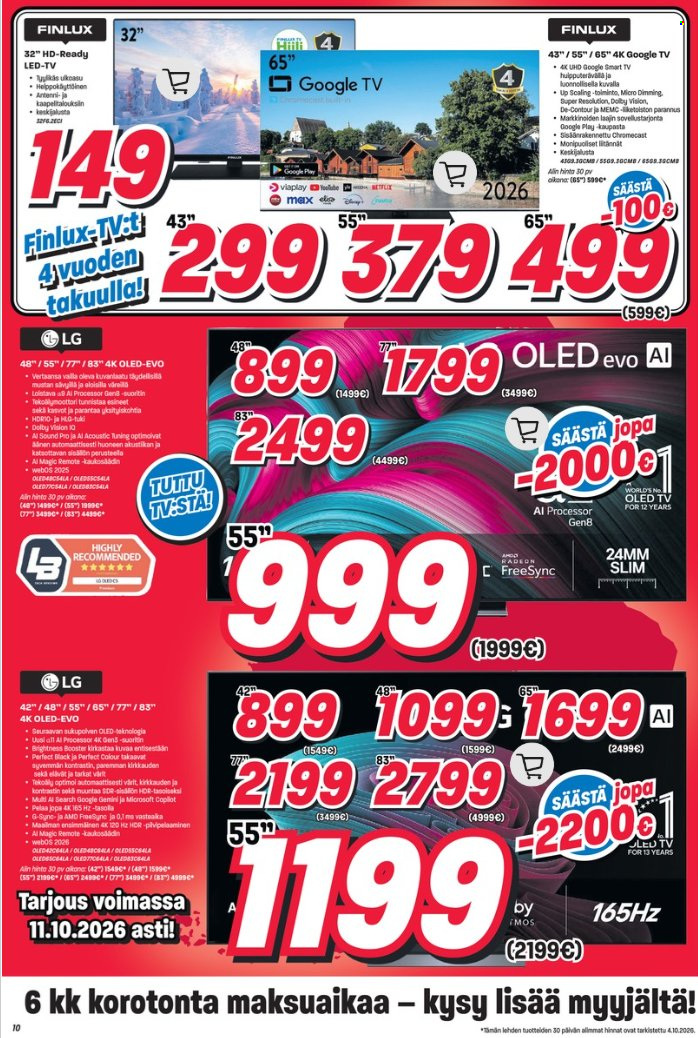 Veikon Kone tarjouslehti  - 05.10.2026 - 18.10.2026. Sivu 10