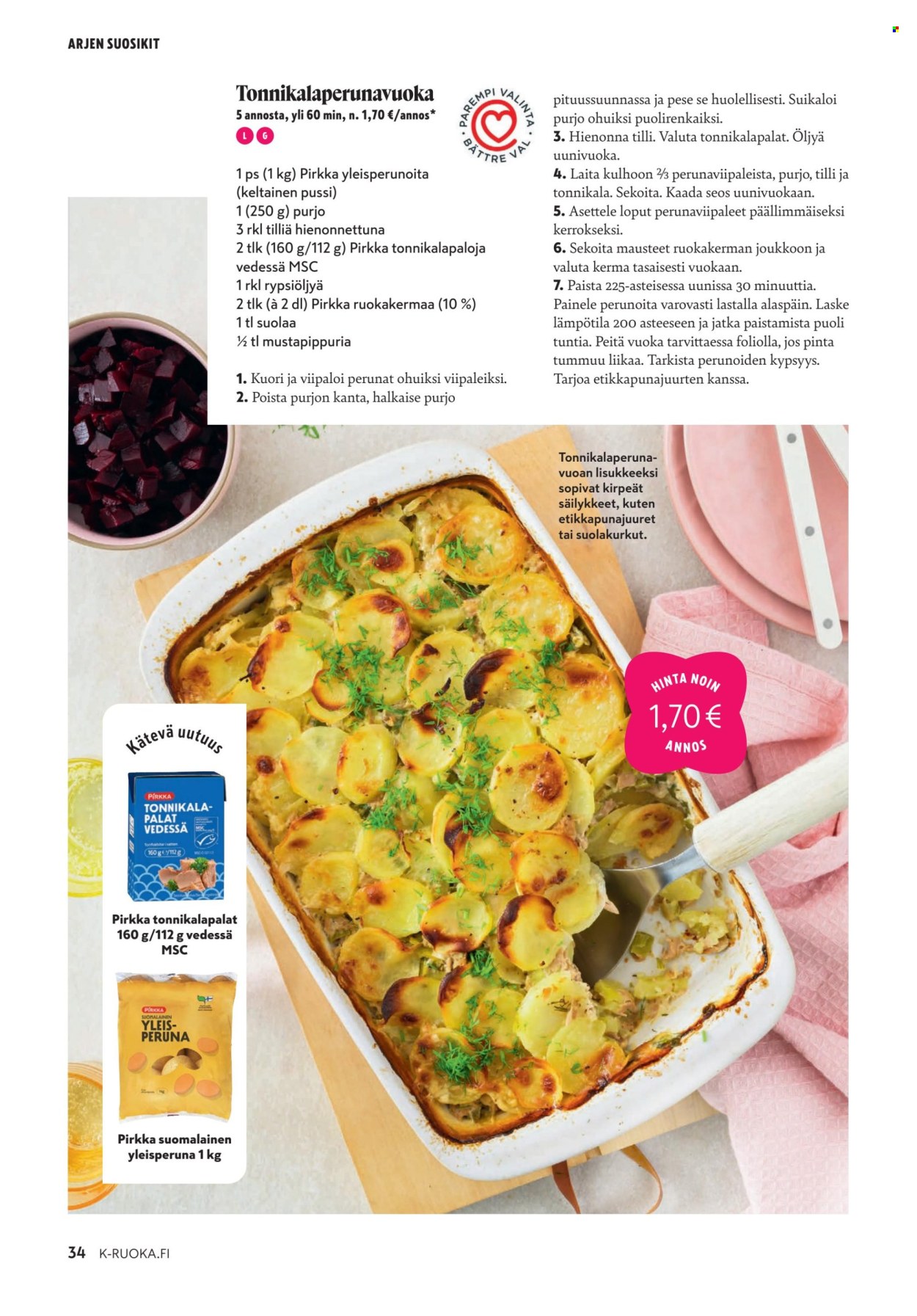 K-market tarjouslehti  - 30.09.2026 - 03.11.2026. Sivu 34