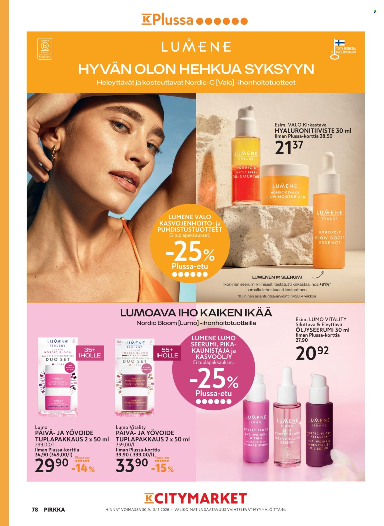K-market tarjouslehti  - 30.09.2026 - 03.11.2026. Sivu 78