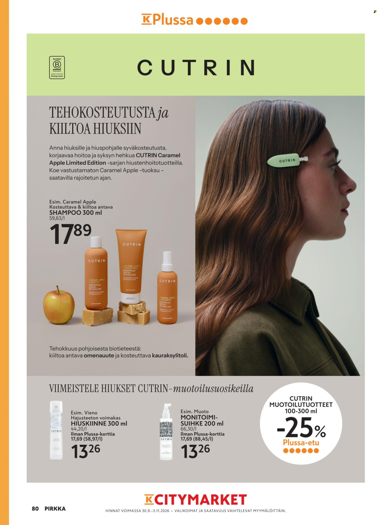 K-market tarjouslehti  - 30.09.2026 - 03.11.2026. Sivu 80