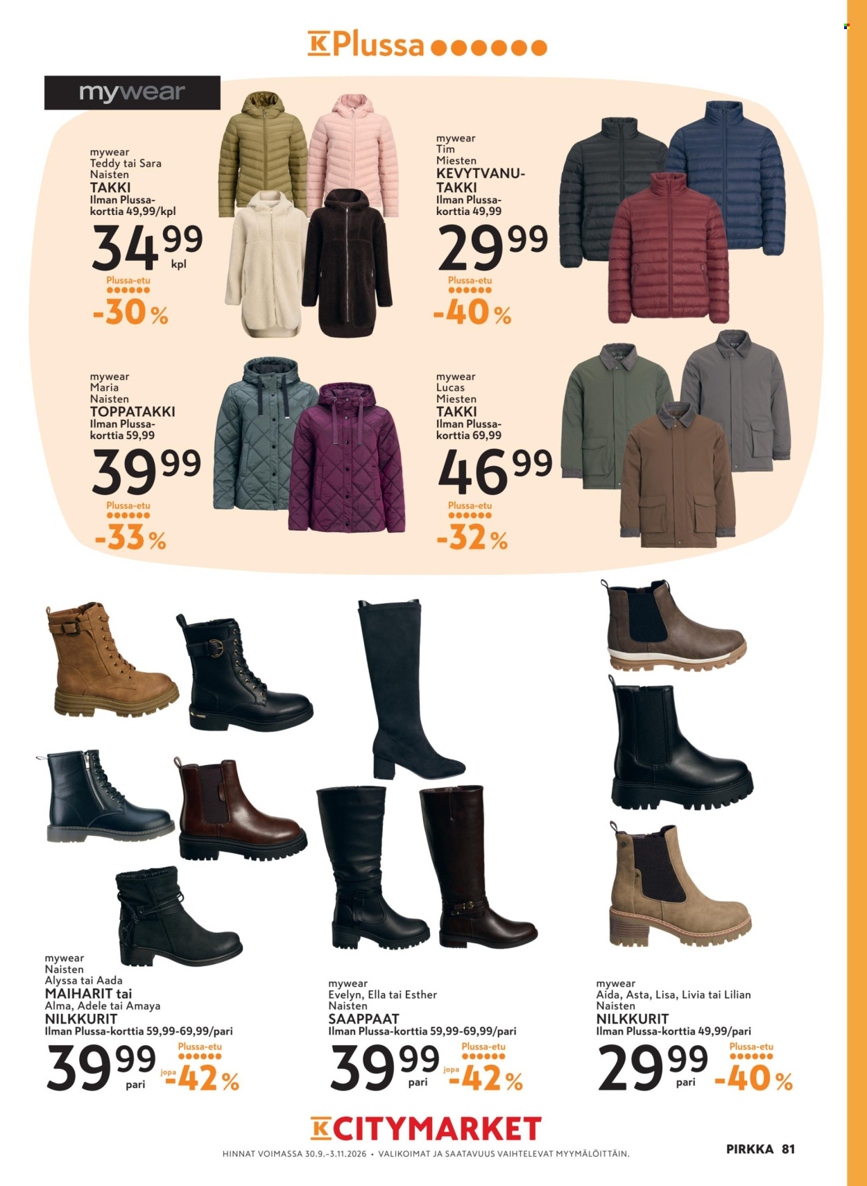 K-market tarjouslehti  - 30.09.2026 - 03.11.2026. Sivu 81