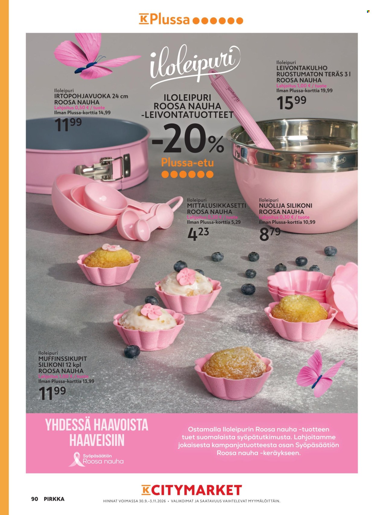 K-market tarjouslehti  - 30.09.2026 - 03.11.2026. Sivu 90