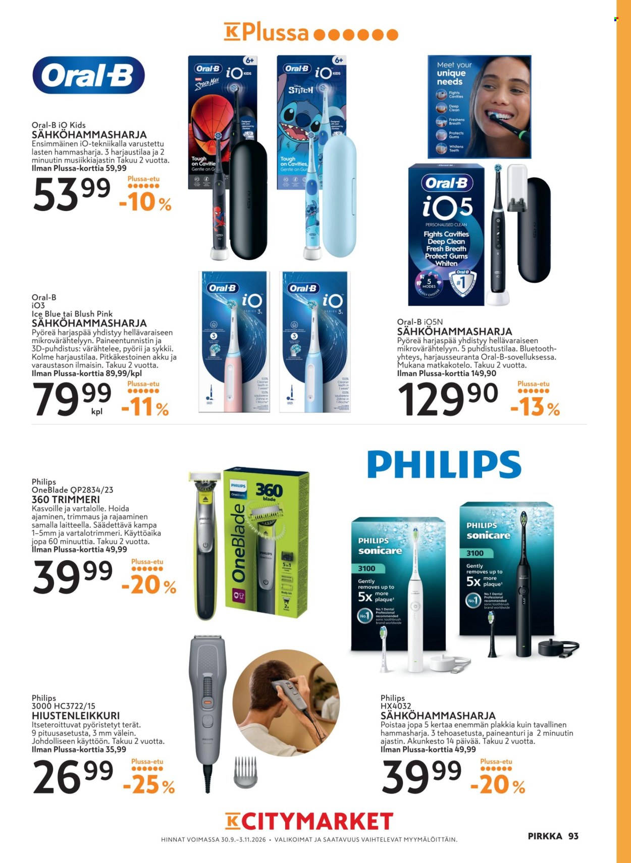 K-market tarjouslehti  - 30.09.2026 - 03.11.2026. Sivu 93