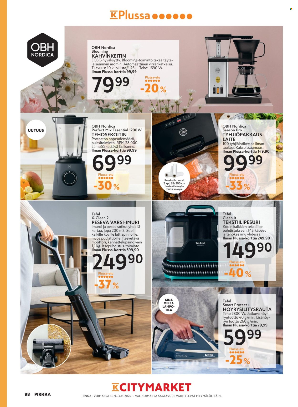 K-market tarjouslehti  - 30.09.2026 - 03.11.2026. Sivu 98