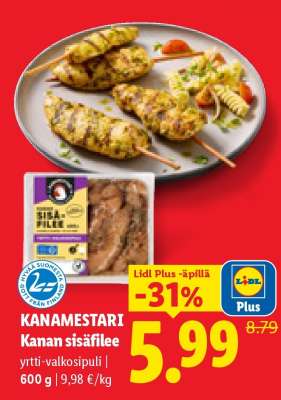 KANAMESTARI Kanan sisäfilee