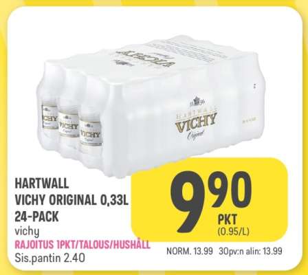Hartwall Vichy Original 0.33l 24-pack