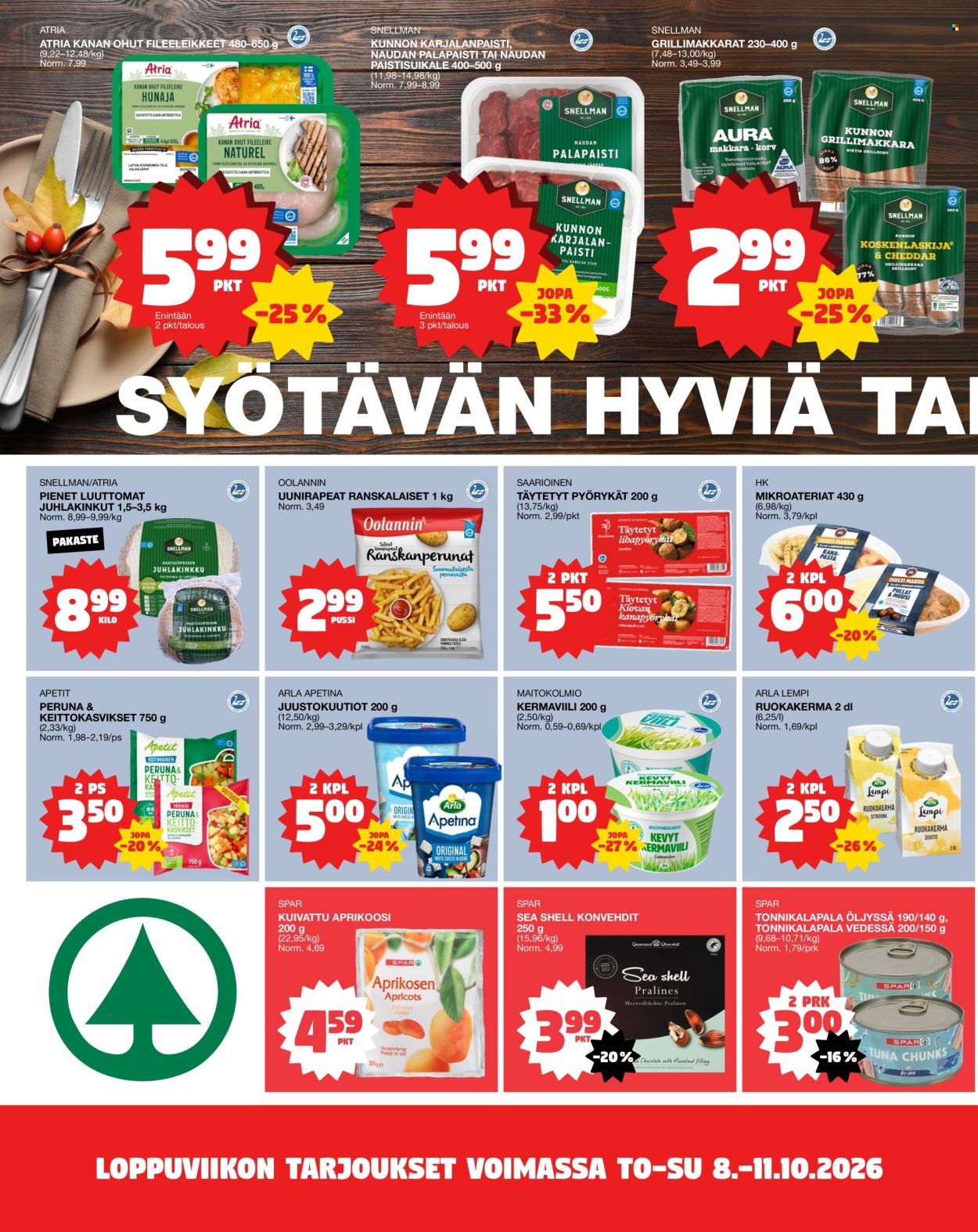 Tokmanni tarjouslehti  - 08.10.2026 - 11.10.2026. Sivu 2
