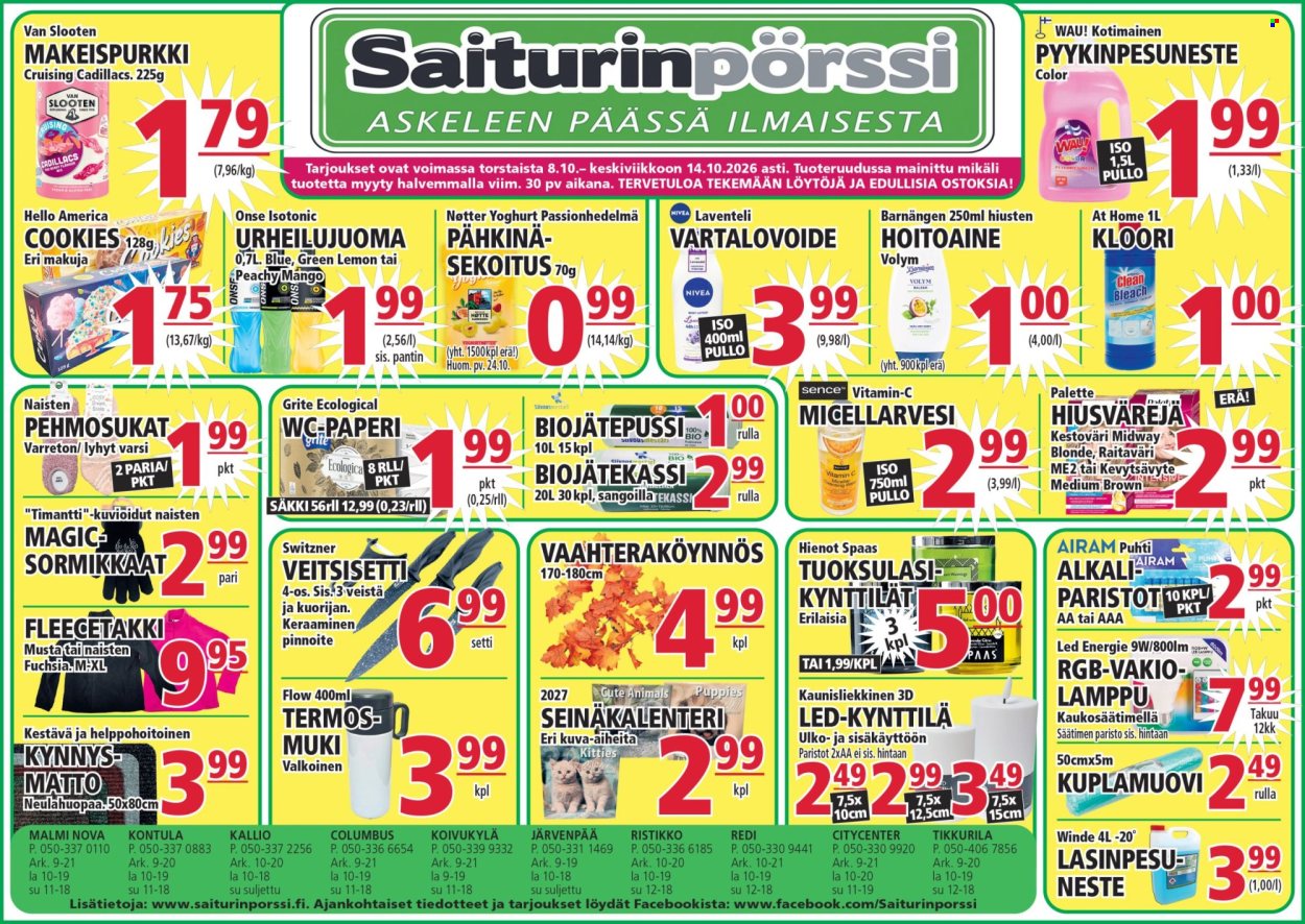 Saiturinpörssi tarjouslehti  - 08.10.2026 - 14.10.2026. Sivu 1