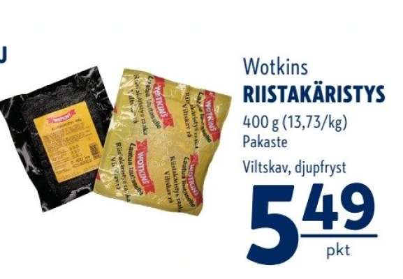 Wotkins RIISTAKÄRISTYS