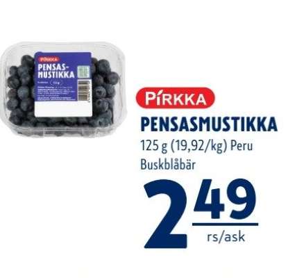 PIRKKA PENSASMUSTIKKA