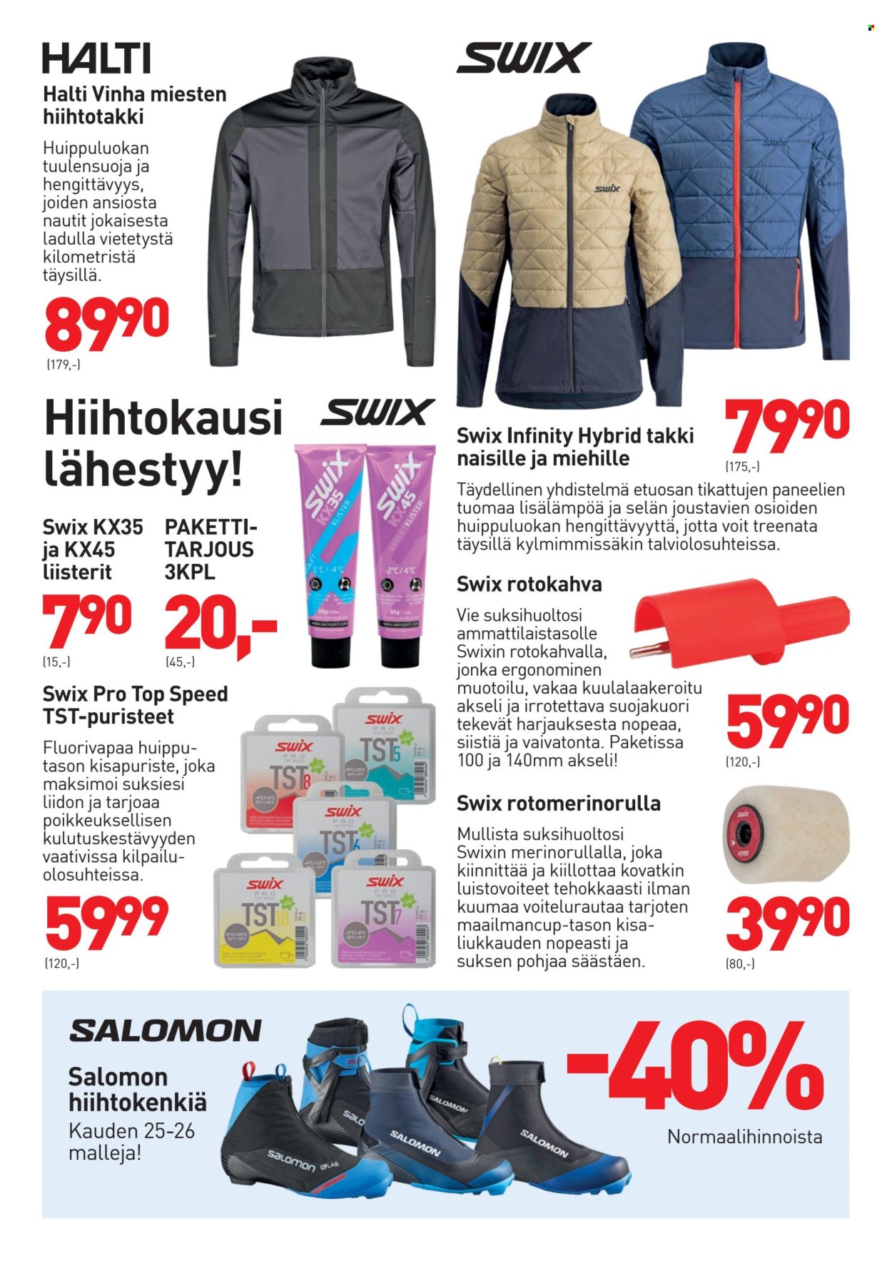 Intersport tarjouslehti . Sivu 5
