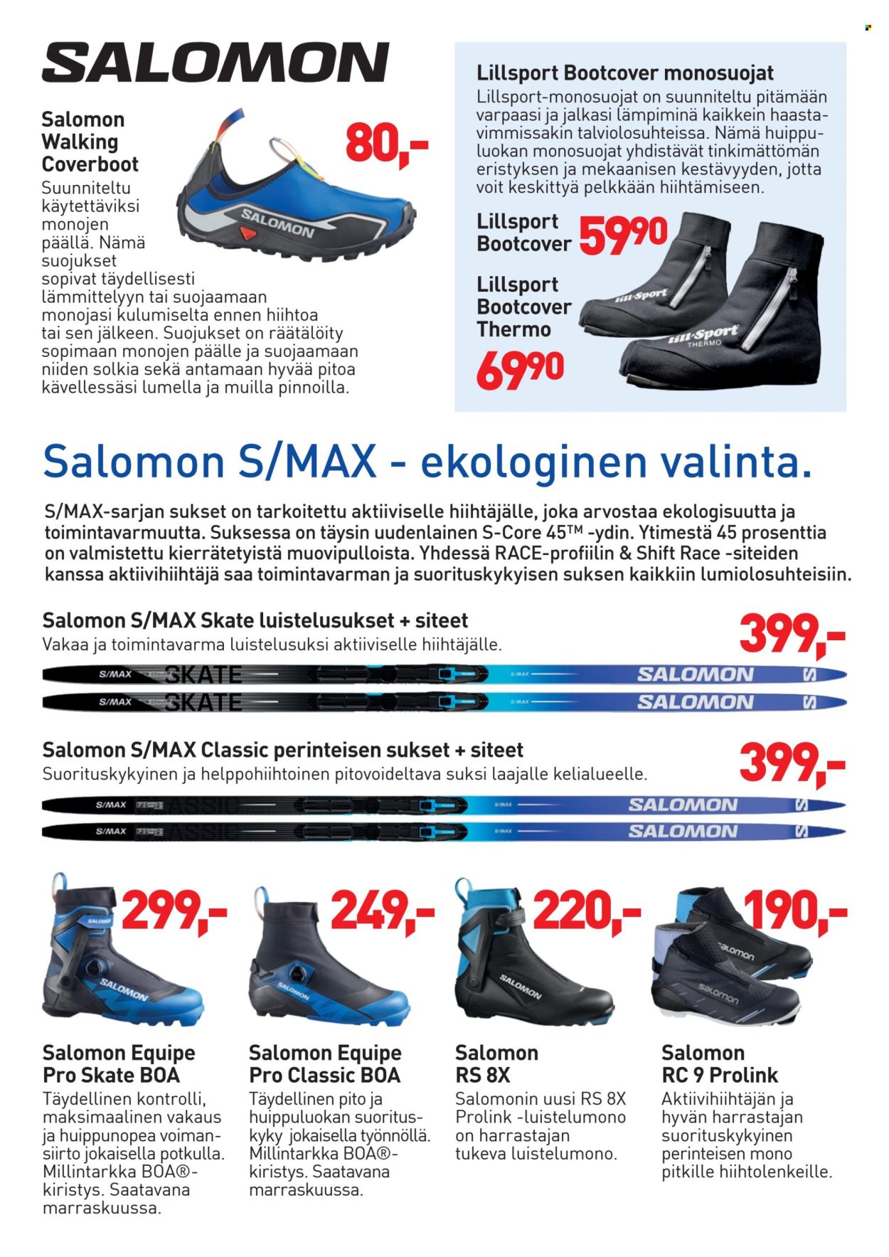 Intersport tarjouslehti . Sivu 18