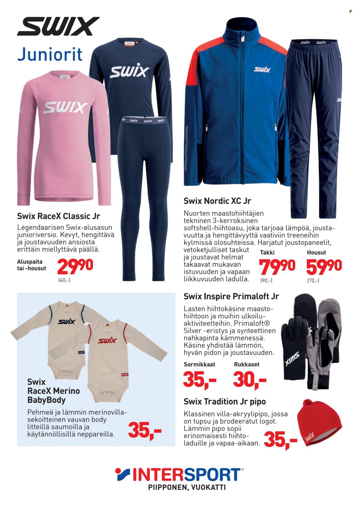 Intersport tarjouslehti . Sivu 28