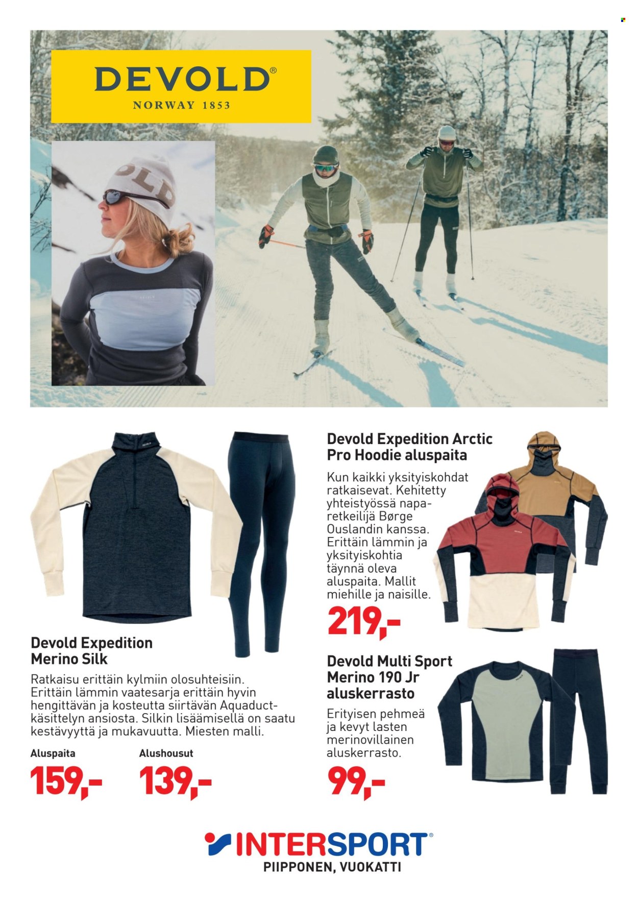 Intersport tarjouslehti . Sivu 32