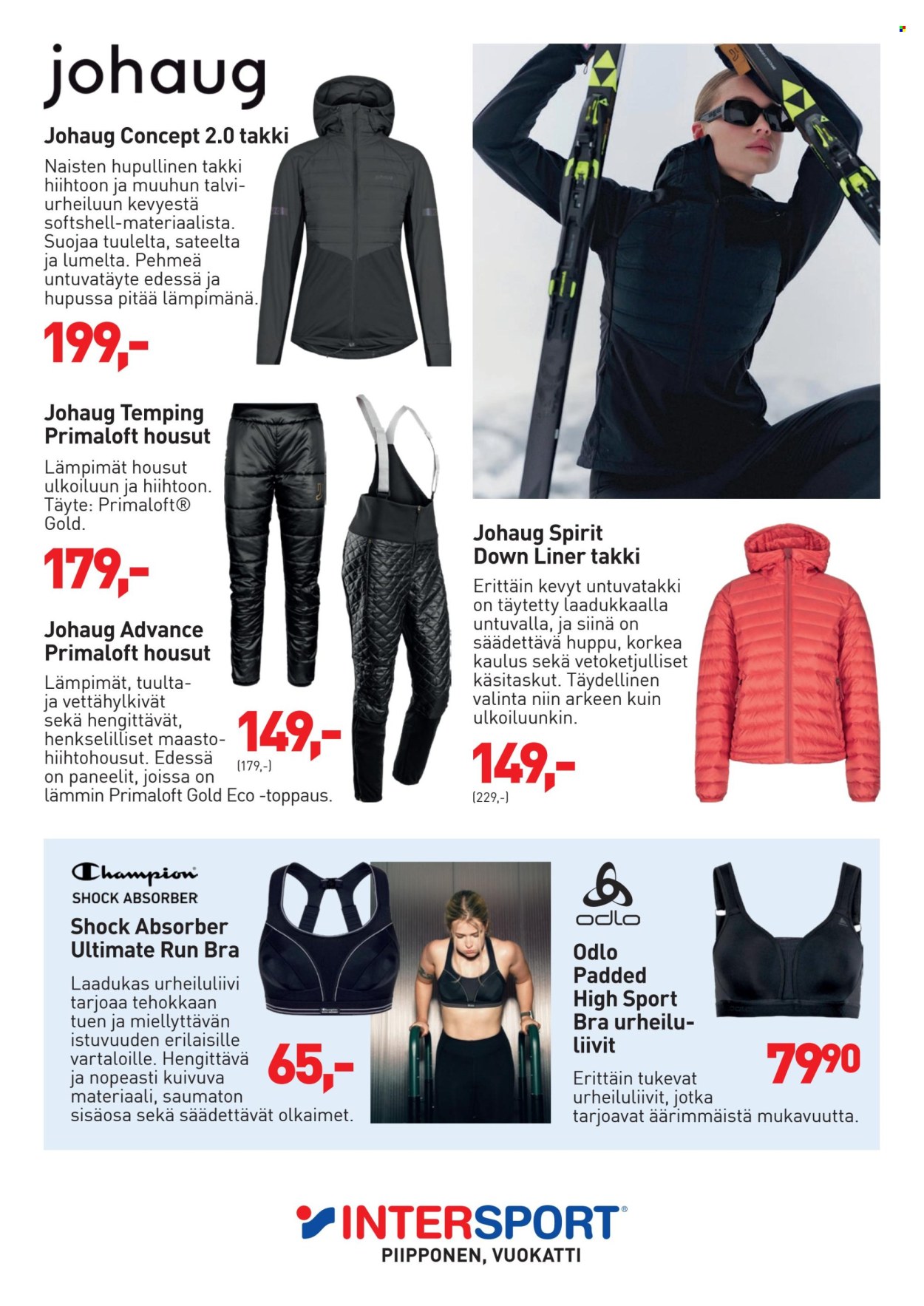 Intersport tarjouslehti . Sivu 37