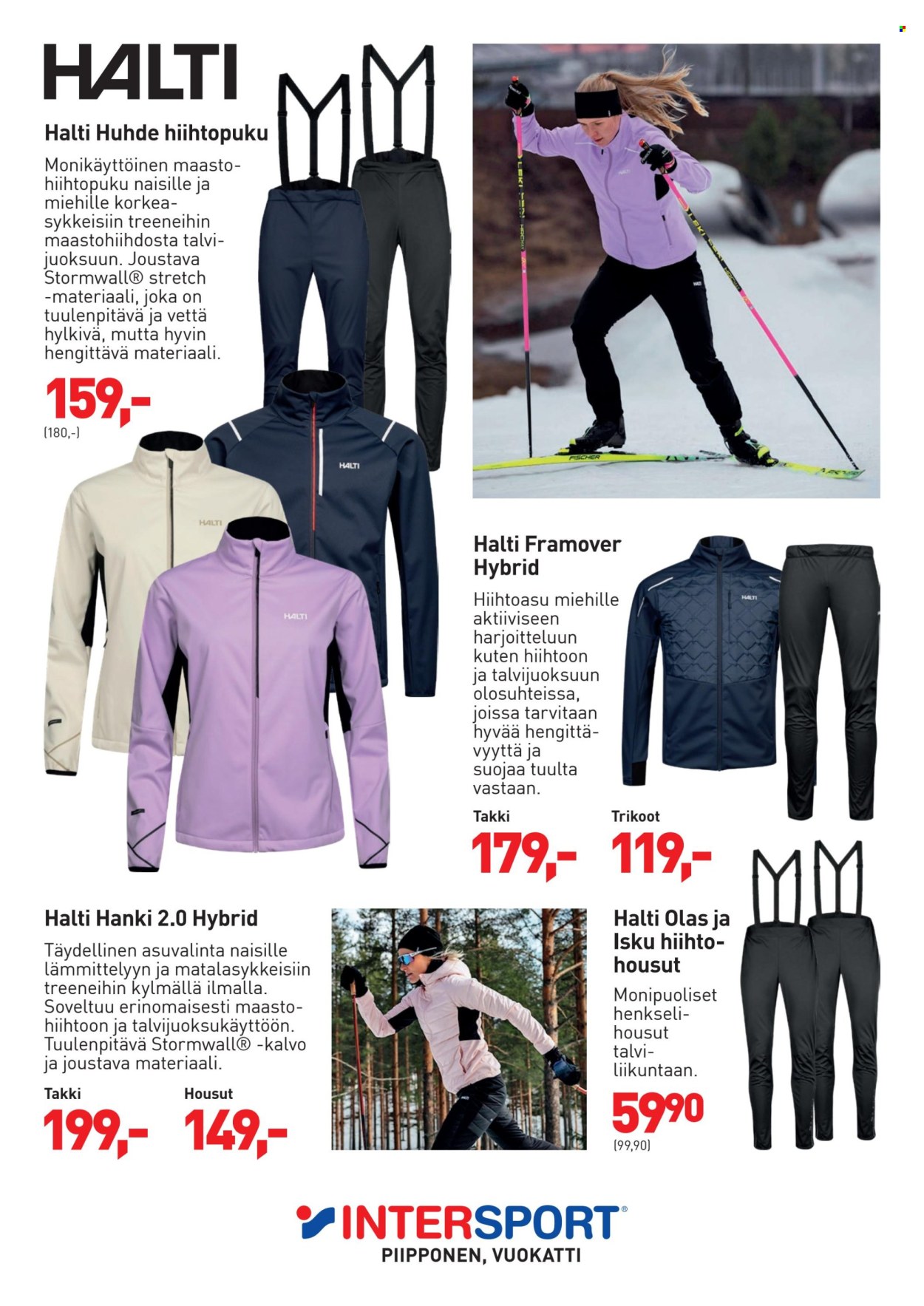 Intersport tarjouslehti . Sivu 39
