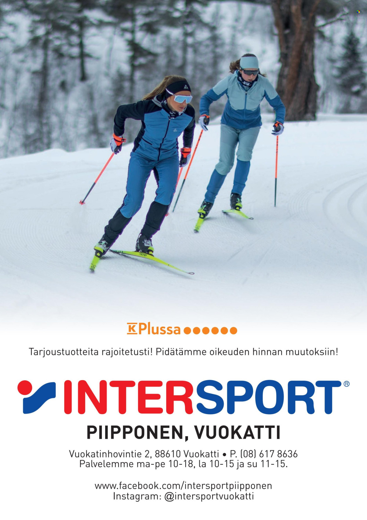 Intersport tarjouslehti . Sivu 46
