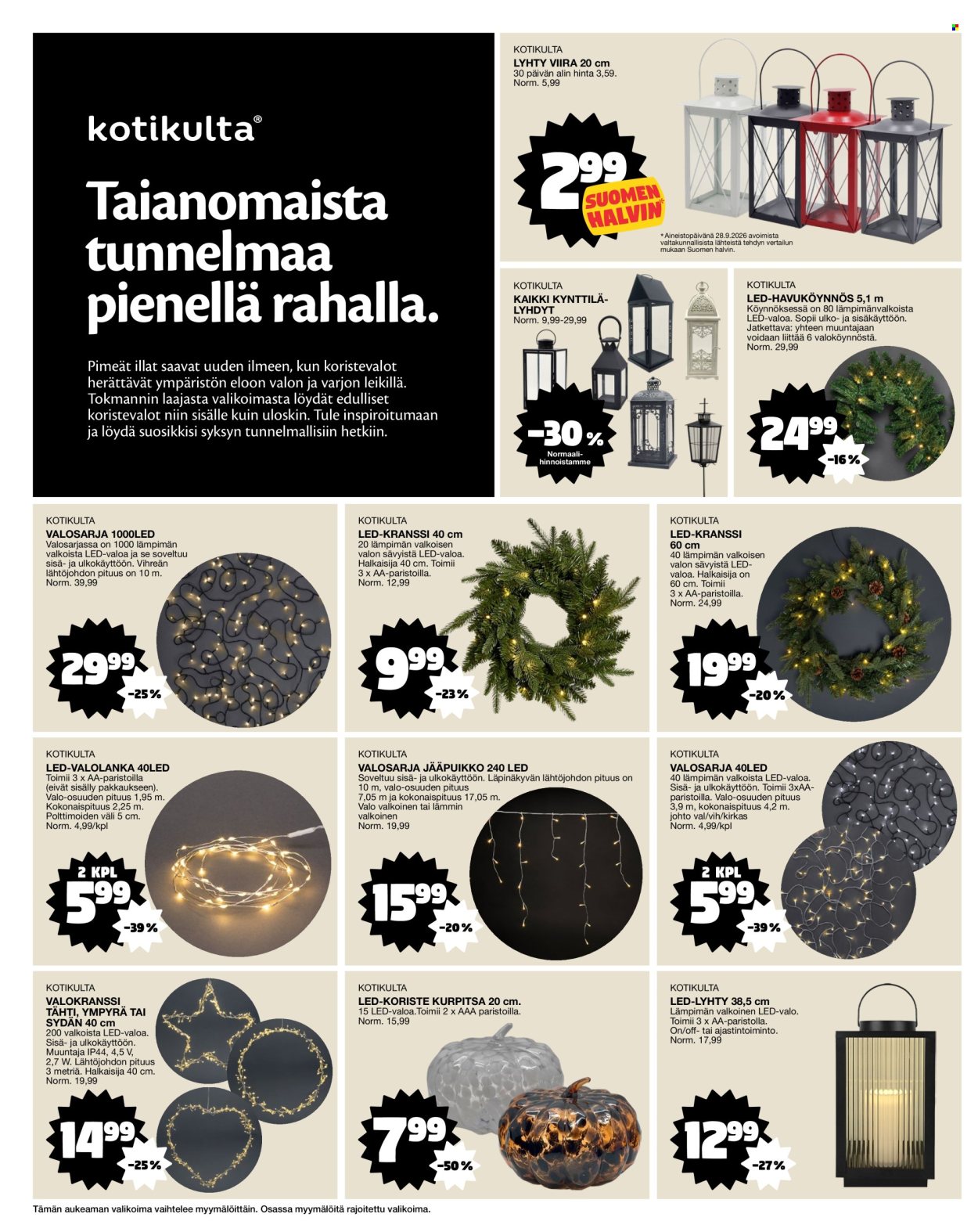 Tokmanni tarjouslehti  - 12.10.2026 - 18.10.2026. Sivu 8