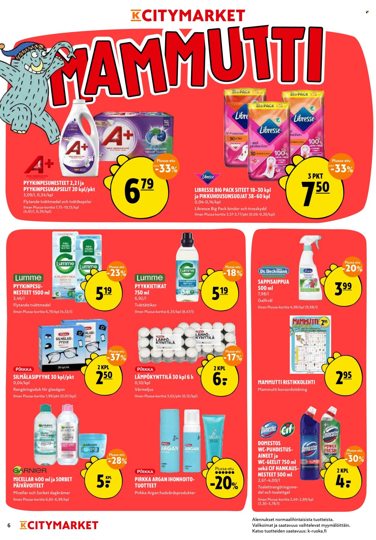K-citymarket tarjouslehti  - 12.10.2026 - 18.10.2026. Sivu 6