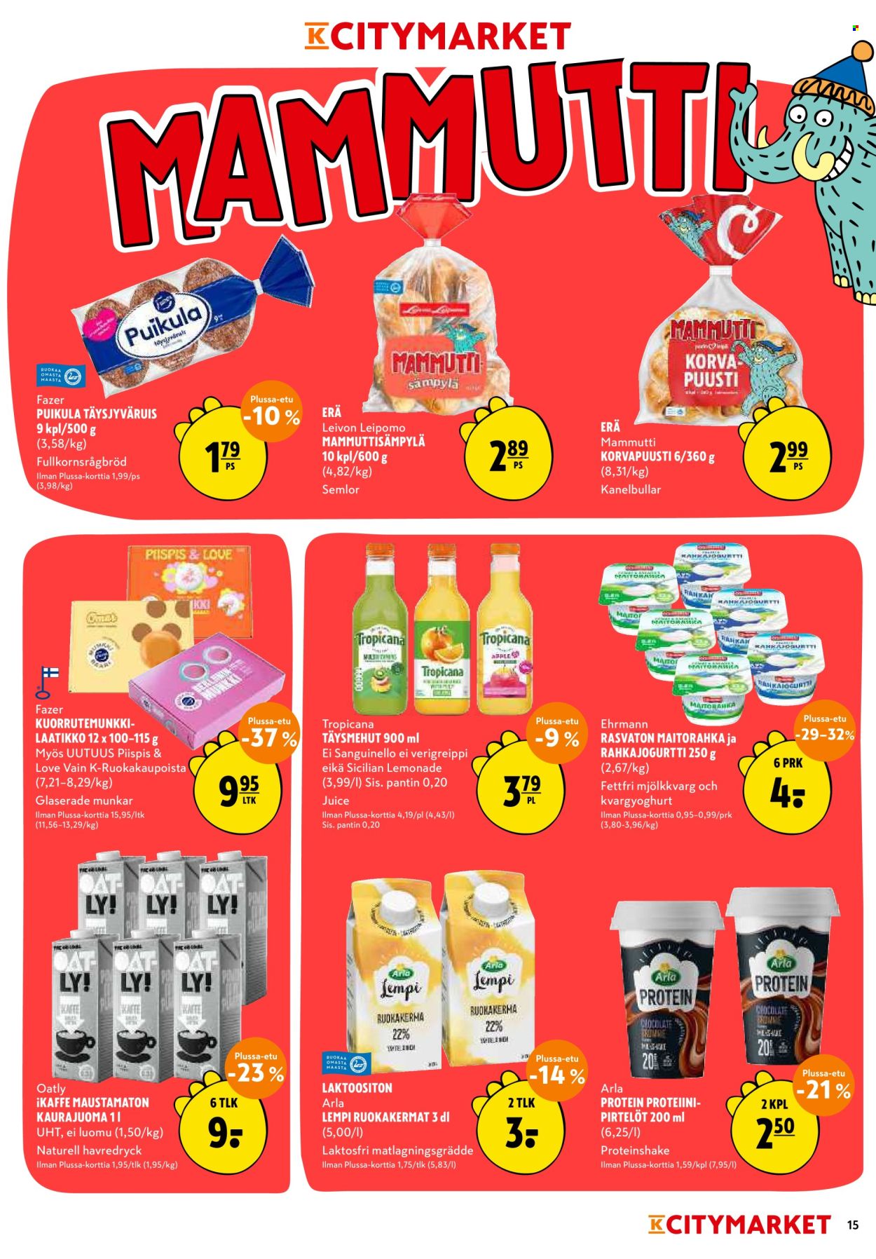 K-citymarket tarjouslehti  - 12.10.2026 - 18.10.2026. Sivu 15