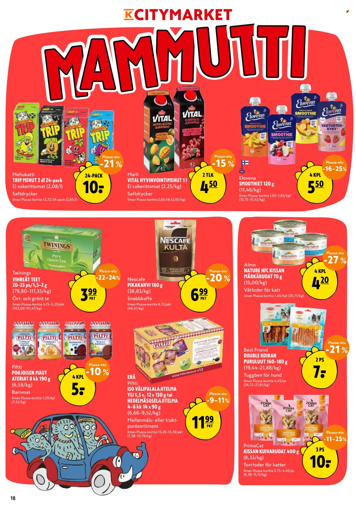 K-citymarket tarjouslehti  - 12.10.2026 - 18.10.2026. Sivu 18