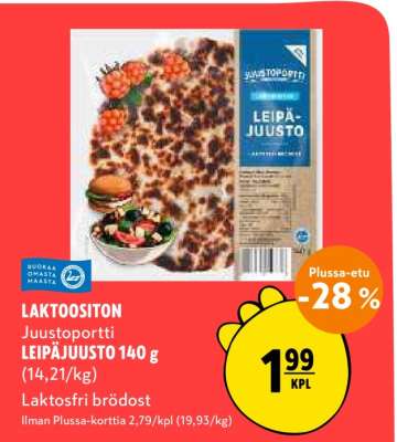 Juustoportti LEIPÄJUUSTO 140 g