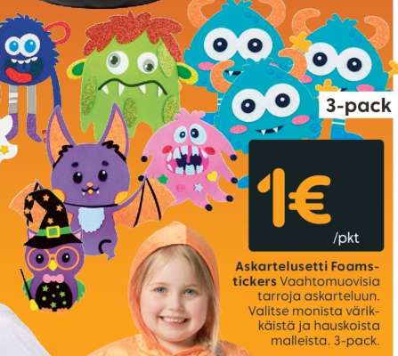 Askartelusetti Foamstickers