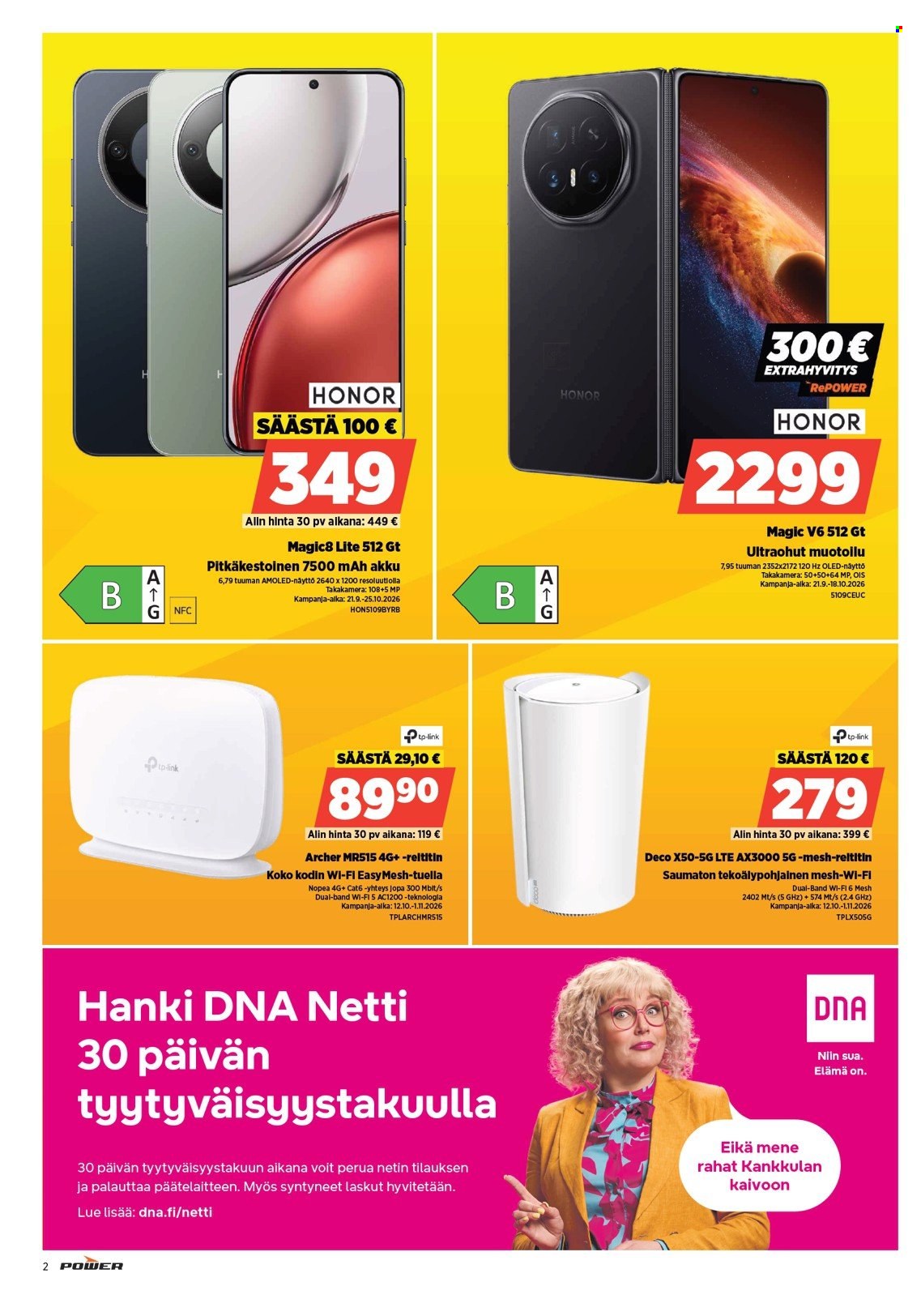 Power tarjouslehti . Sivu 2