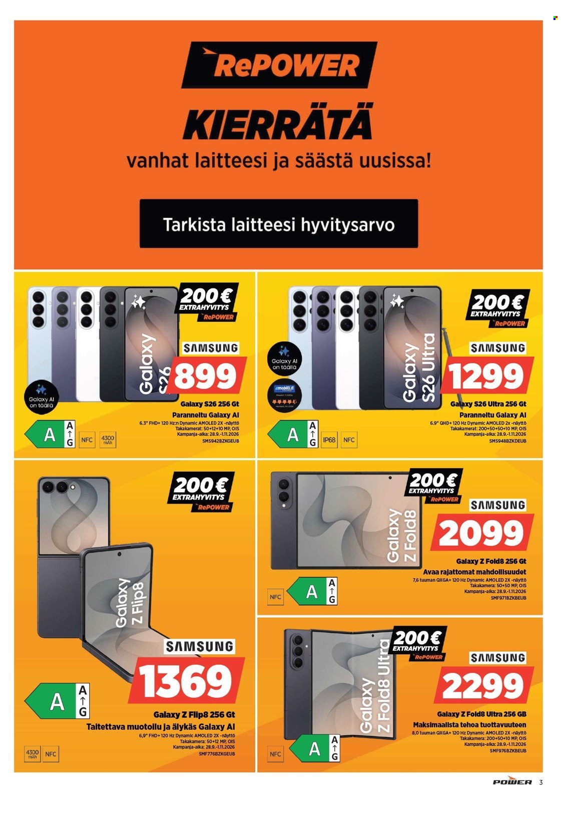Power tarjouslehti . Sivu 3