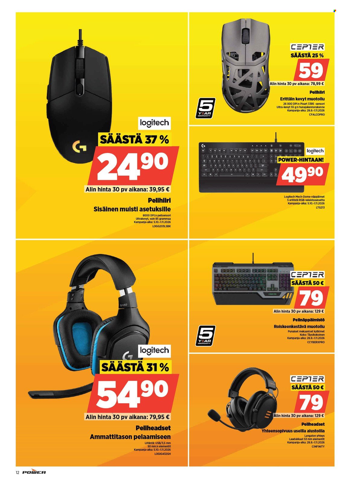 Power tarjouslehti . Sivu 12