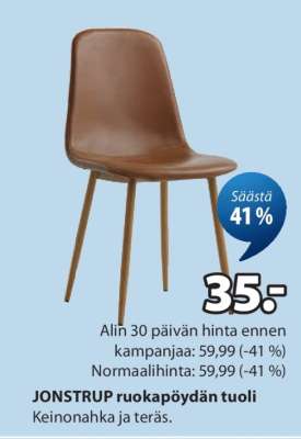 JONSTRUP ruokapöydän tuoli
