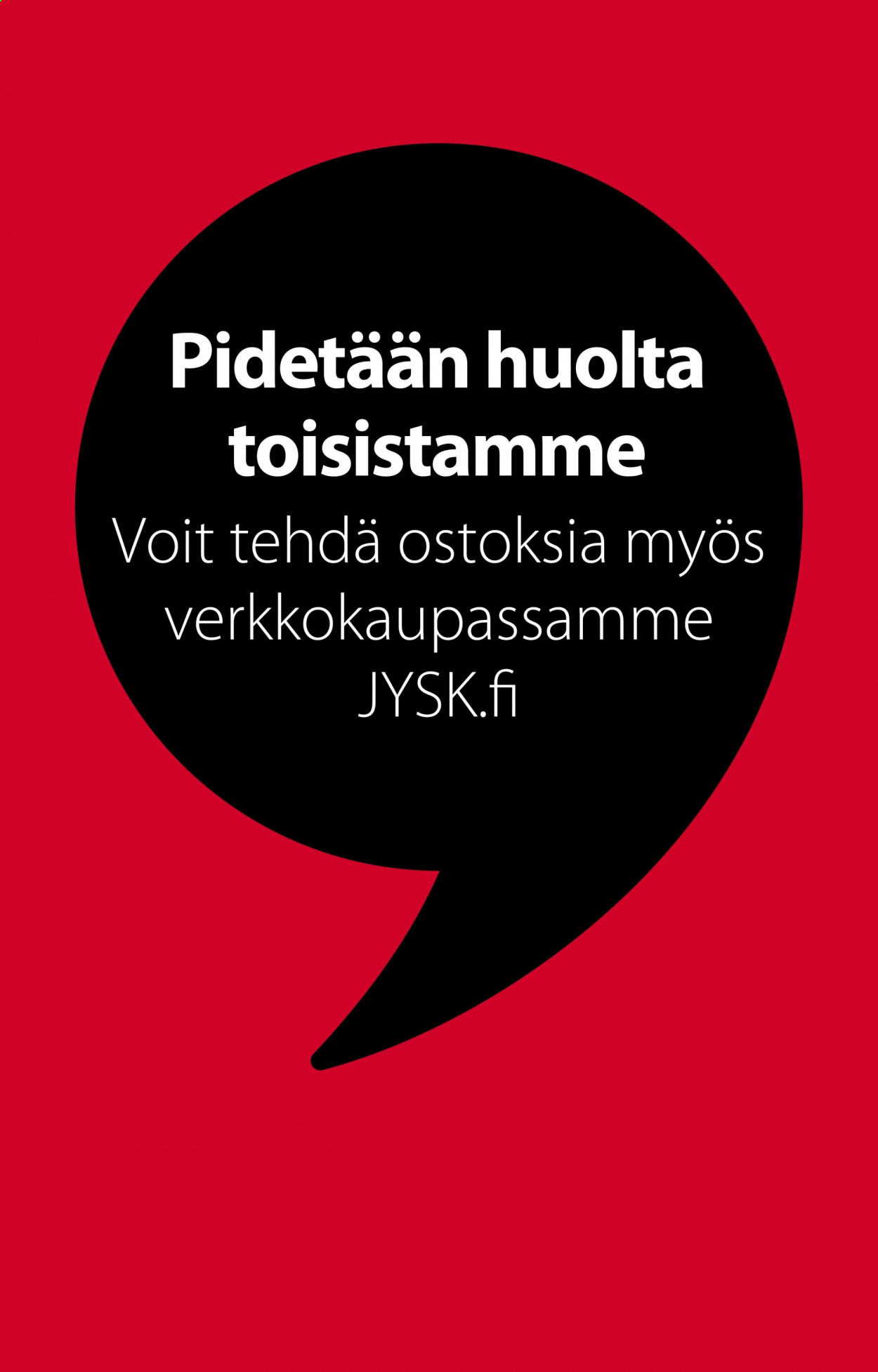 JYSK tarjouslehti  - 04.01.2021 - 17.01.2021.
