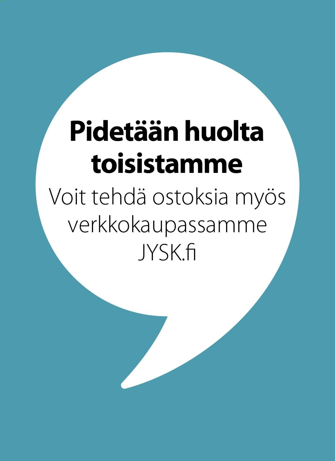 JYSK tarjouslehti  - 15.02.2021 - 21.02.2021.