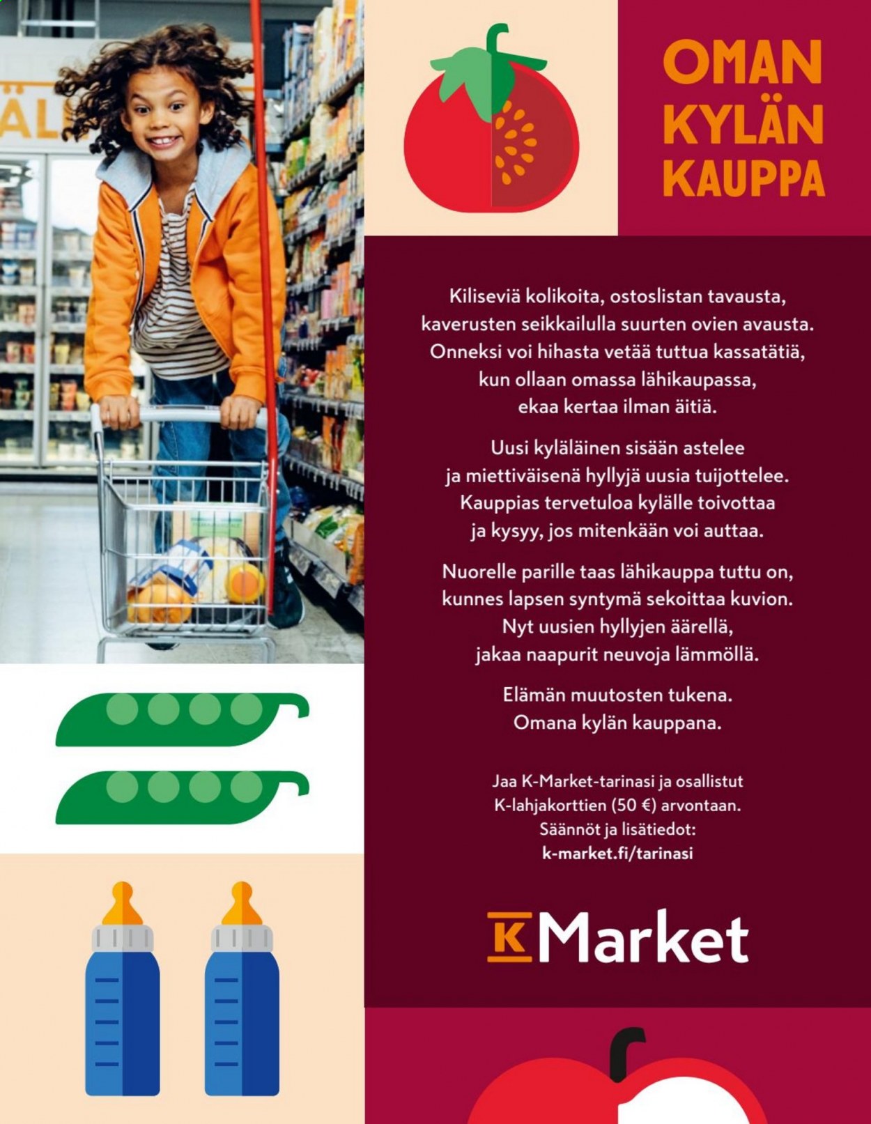 K-market tarjouslehti  - 03.03.2021 - 30.03.2021.