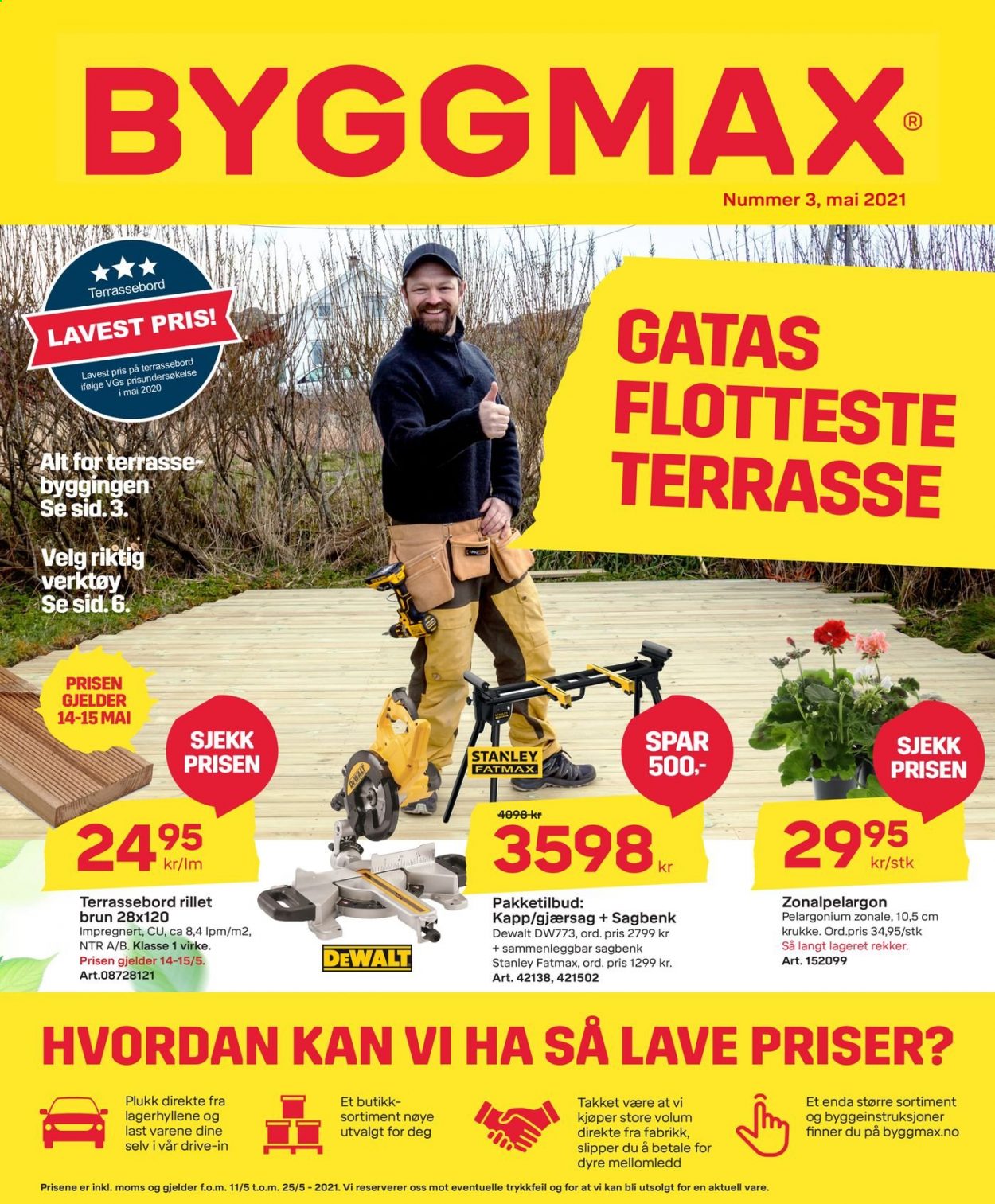 Byggmax tarjouslehti  - 11.05.2021 - 25.05.2021.